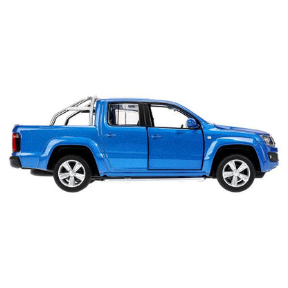 Машина металл свет-звук VOLKSWAGEN amarok, 17,5 см, двери, капот, инерция Технопарк в кор.2*24шт