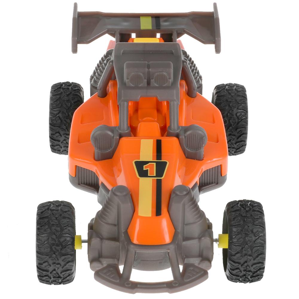 Технопарк. Машина "Багги" 13 см, пластик свет-звук, инерция, оранж, арт.1912C302-R