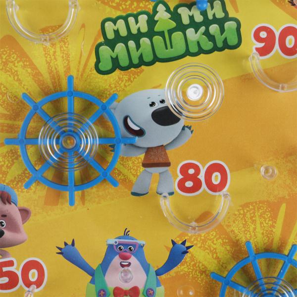 Настольная игра пинбол Ми-ми-мишки блист.36,3*17*3см ИГРАЕМ ВМЕСТЕ в кор.2*96шт