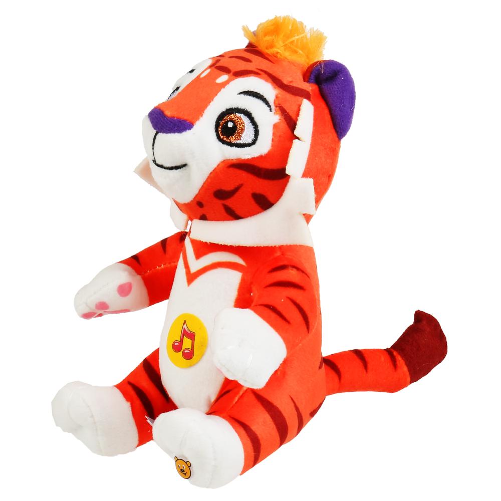 МЯГКАЯ ИГРУШКА "МУЛЬТИ-ПУЛЬТИ" ТИГ 25СМ "ЛЕО И ТИГ" ОЗВУЧ. РУССИФИЦ. В ПАК. в кор.24шт