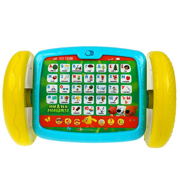 Планшет каталка Ми-ми-мишки 350 песен,стихов,звуков.кор.бат. Умка в кор.24шт