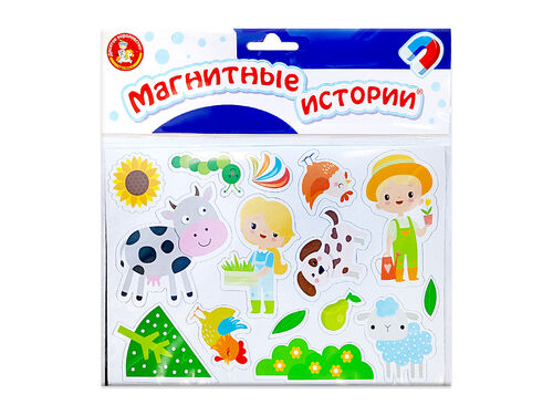 Игра магнитная "Мир вокруг" Серия Магнитные истории (европодвес)