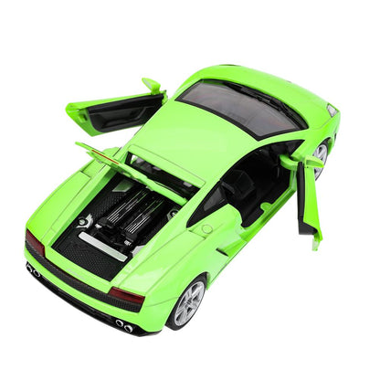 Машина металл свет-звук lamborghini gallardo lp 560-4, 18 см, двери,багажник Технопарк в кор.2*6шт