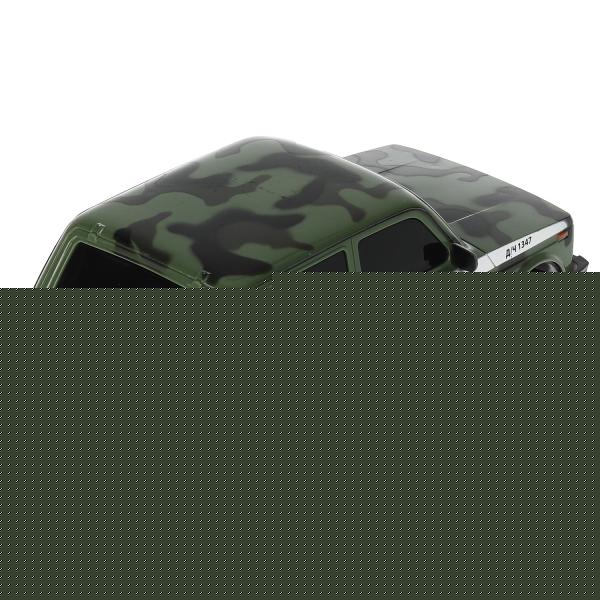 LADA4X4-18L-MIL 326225 Машина р/у LADA 4x4 18 см, свет, камуф, кор. Технопарк в кор.24шт