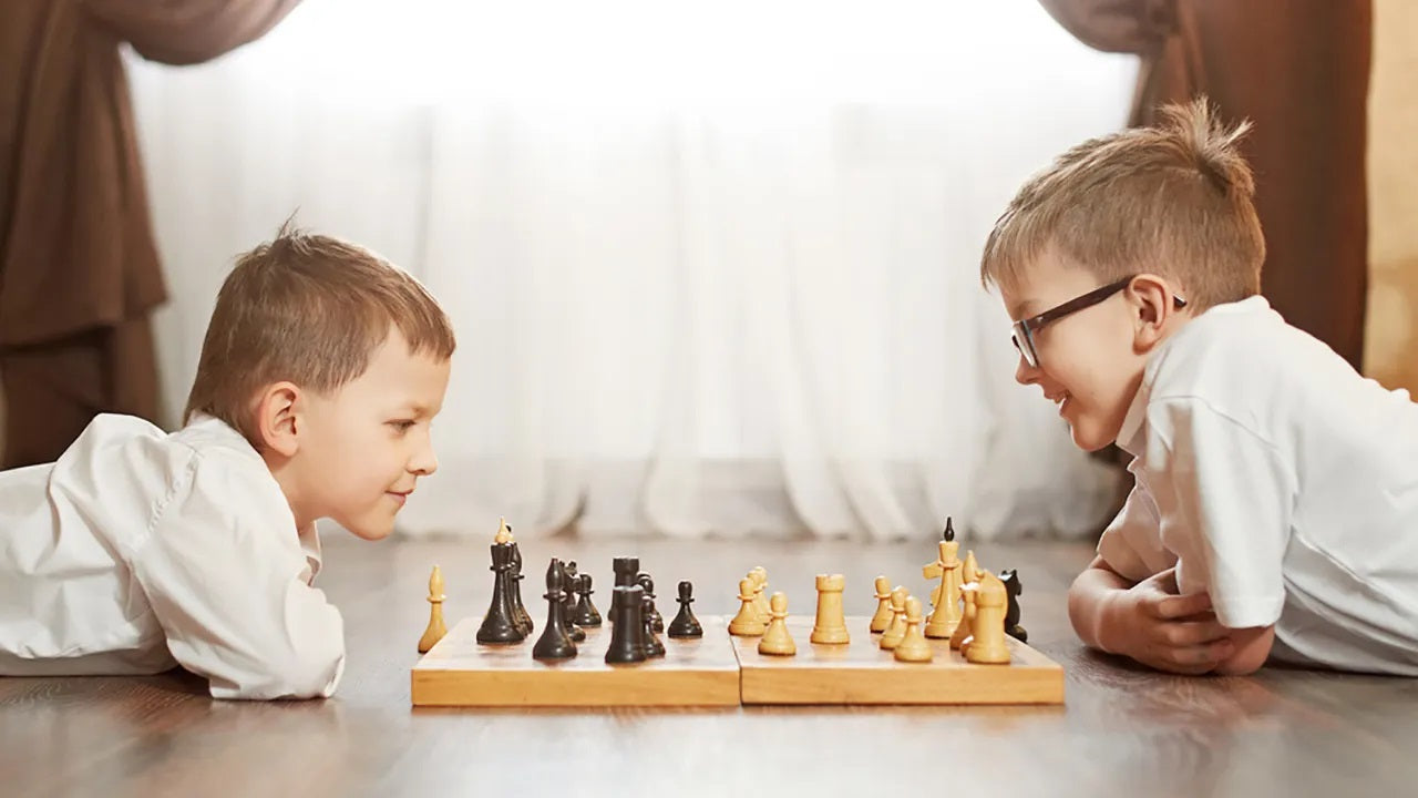 Игра настольная Шахматы деревянные, поле 29см х 29см