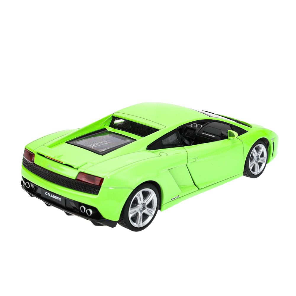 Машина металл свет-звук lamborghini gallardo lp 560-4, 18 см, двери,багажник Технопарк в кор.2*6шт