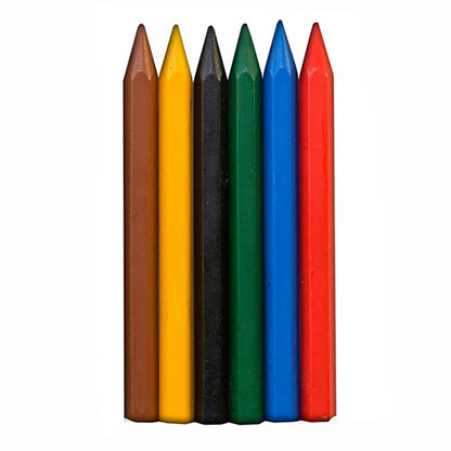 Луч. Карандаши восковые шестигранные "Мини" 6 цв. арт.12С 864-08 /112
