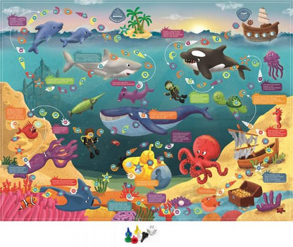 Игра настольная Ходилка "Морские приключения" (европодвес)