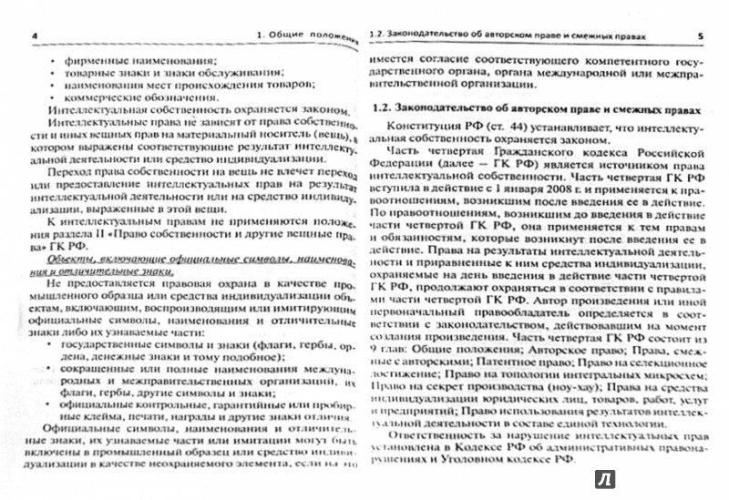 Авторское право. Краткий курс.: Учебное пособие Е.Г. Милославская.