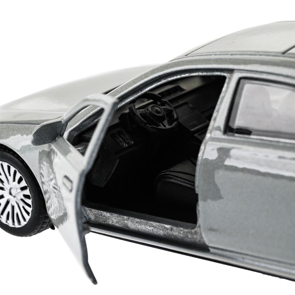 Машина металл MERCEDES-BENZ s-class v223 12см,дв,багаж,инер,серебристый,кор. Технопарк в кор.2*36шт
