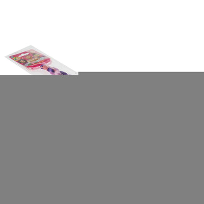 Аксесс д/девочек СКАЗОЧНЫЙ ПАТРУЛЬ резинка с косой (розовый/фиолетовый) МИЛАЯ ЛЕДИ уп-10шт в кор50уп
