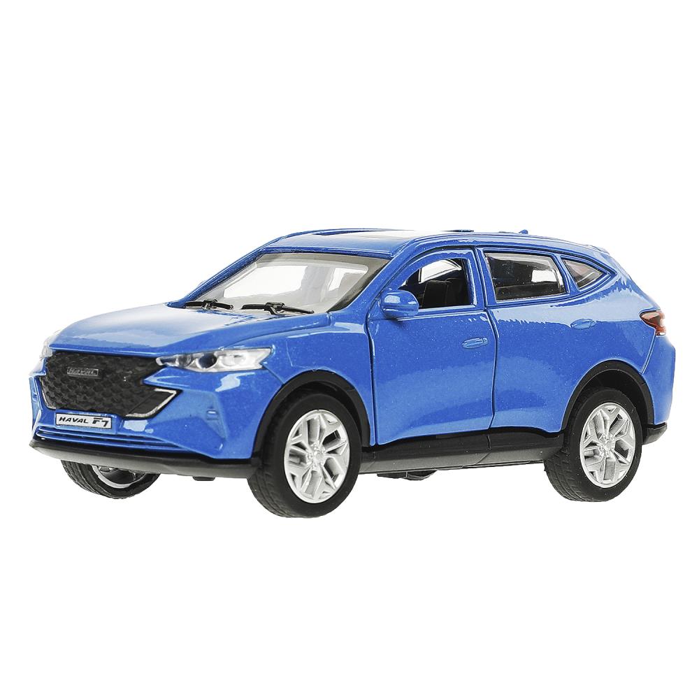 Машина металл HAVAL "haval f7", длина 12 см, дв, багаж, инер, синий, в кор. Технопарк в кор.2*36шт