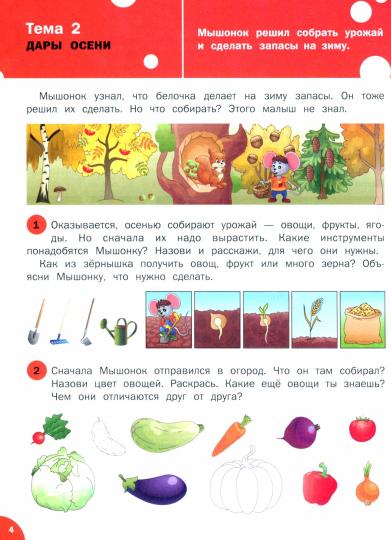 По дороге в школу. Окружающий мир: тетрадь для занятий с детьми 5-7 лет