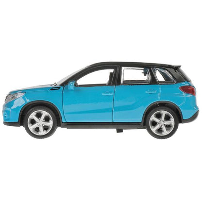 Технопарк. Модель "Suzuki vitara S 2015" 12см, металл двери, багаж, инерц, синий, арт.VITARA-12-BUBK