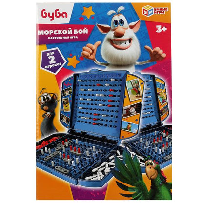Настольная игра БУБА морской бой, кор.16*26*5,5см Умные игры в кор.2*36шт