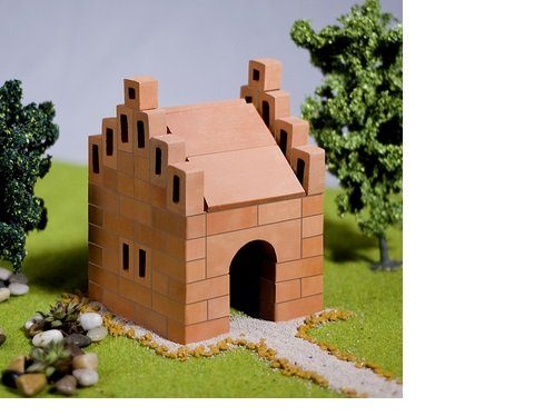 "ДОМИК": КОНСТРУКТОР КЕРАМИЧЕСКИЙ ДЛЯ ДЕТСКОГО ТВОРЧЕСТВА 99 ДЕТ. в кор.5шт