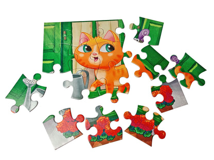 Пазл First Puzzle "Котик" (16 эл) Baby Toys