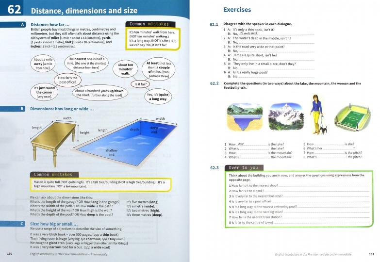 English Vocabulary in Use Pre-intermediate and Intermediate Book with answers and enhanced ebook