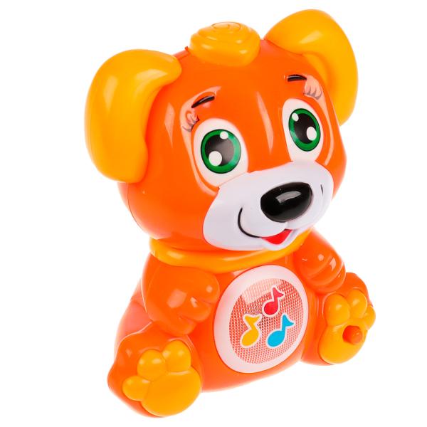 Веселый щенок 50 песен,звуков,загадок свет. Умка в кор.60шт