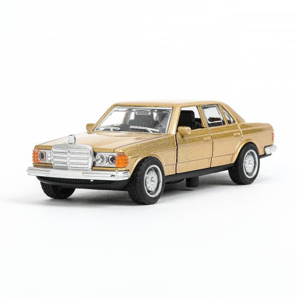 Модель металл MERCEDES-BENZ w116 12,5см инерция, двери Технопарк в кор.2*120шт