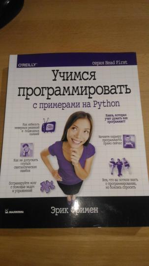 Учимся программировать с примерами на Python (серия Head First)