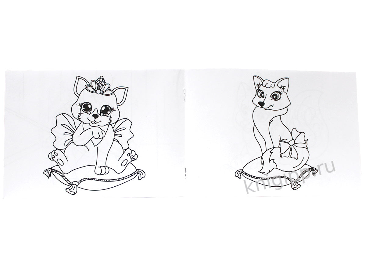 РАСКРАСКИ А5 эконом. альбомные. ЗАБАВНЫЕ ЖИВОТНЫЕ