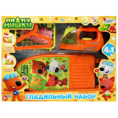 Гладильный набор Ми-ми-мишки свет-звук, вода, в кор.48,5*37,7*10,4см ИГРАЕМ ВМЕСТЕ в кор.6шт