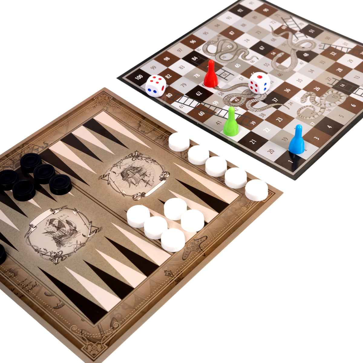 Игры настольные в подарочной коробке "50 настольных игр"