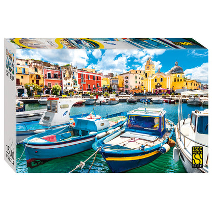 83076 Мозаика "puzzle" 1500 "Прочида, Италия"