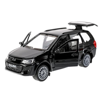 Машина металл LADA kalina cross 12 см, дв, багаж, инерц., кор. Технопарк в кор.2*24шт