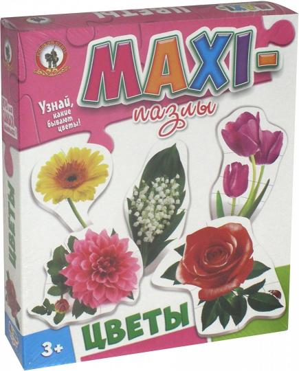 Пазлы 50234/03534 Макси Цветы Русский стиль