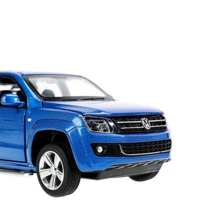 Машина металл свет-звук VOLKSWAGEN amarok, 17,5 см, двери, капот, инерция Технопарк в кор.2*24шт