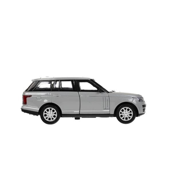 Машина металл RANGE ROVER VOGUE 12 см, двери, багаж, темно-серый, кор. Технопарк в кор.2*36шт