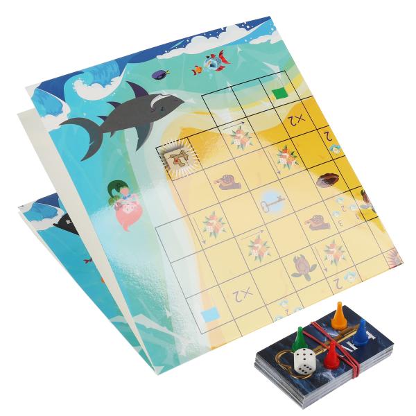 Шакалия. Настольная игра-квадрат. 40 карточек. 250х250х55мм. Умные игры в кор.10шт