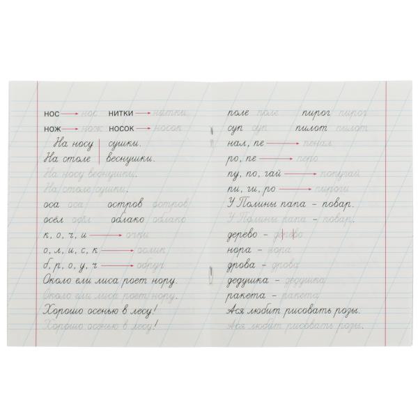 Прописи для дошкольников. Читающих детей. М. А. Жукова . 160х210мм. Скрепка. 16 стр. Умка в кор.50шт