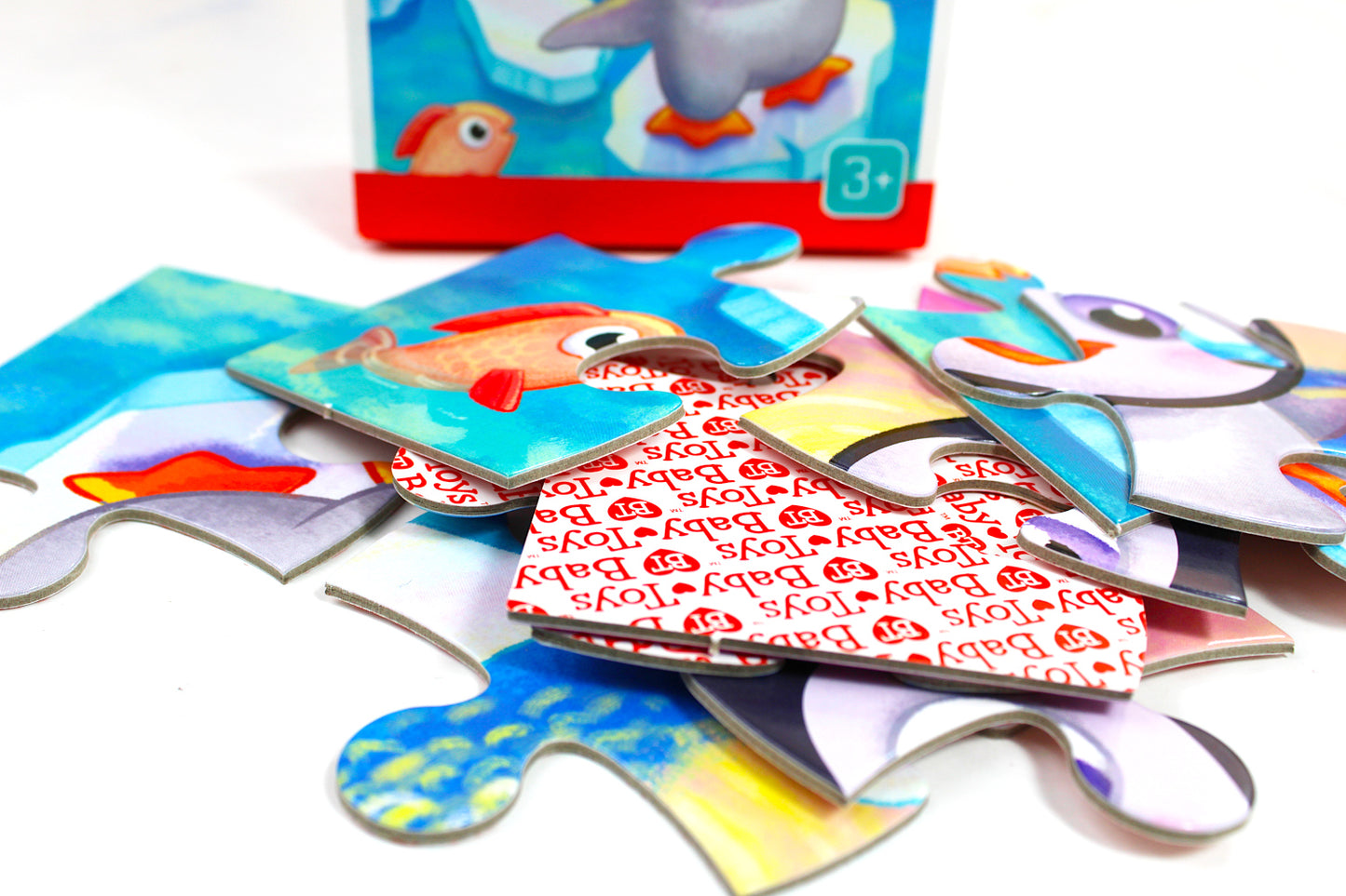 Пазл First Puzzle "Пингвиненок" (9 эл) Baby Toys