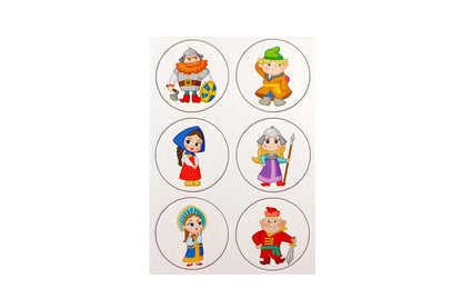 Игра настольная "Сказки Лукоморья" Baby Toys Gаmes