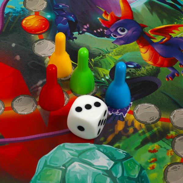 Дракон в замке. Спаси королевство драконов. Настольная игра-ходилка. Умные игры в кор.20шт