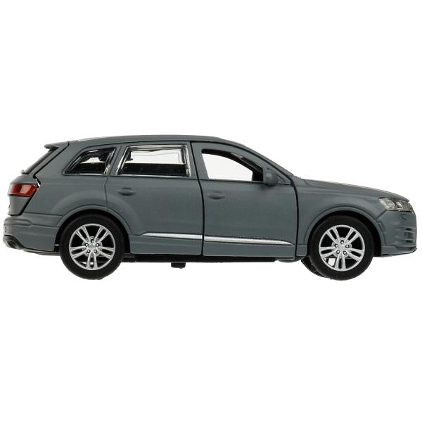 Q7-12MAT-GY336374 Машина металл AUDI Q7 МАТОВЫЙ длина 12 см, двер, багаж, инерц, серый, кор. Технопа