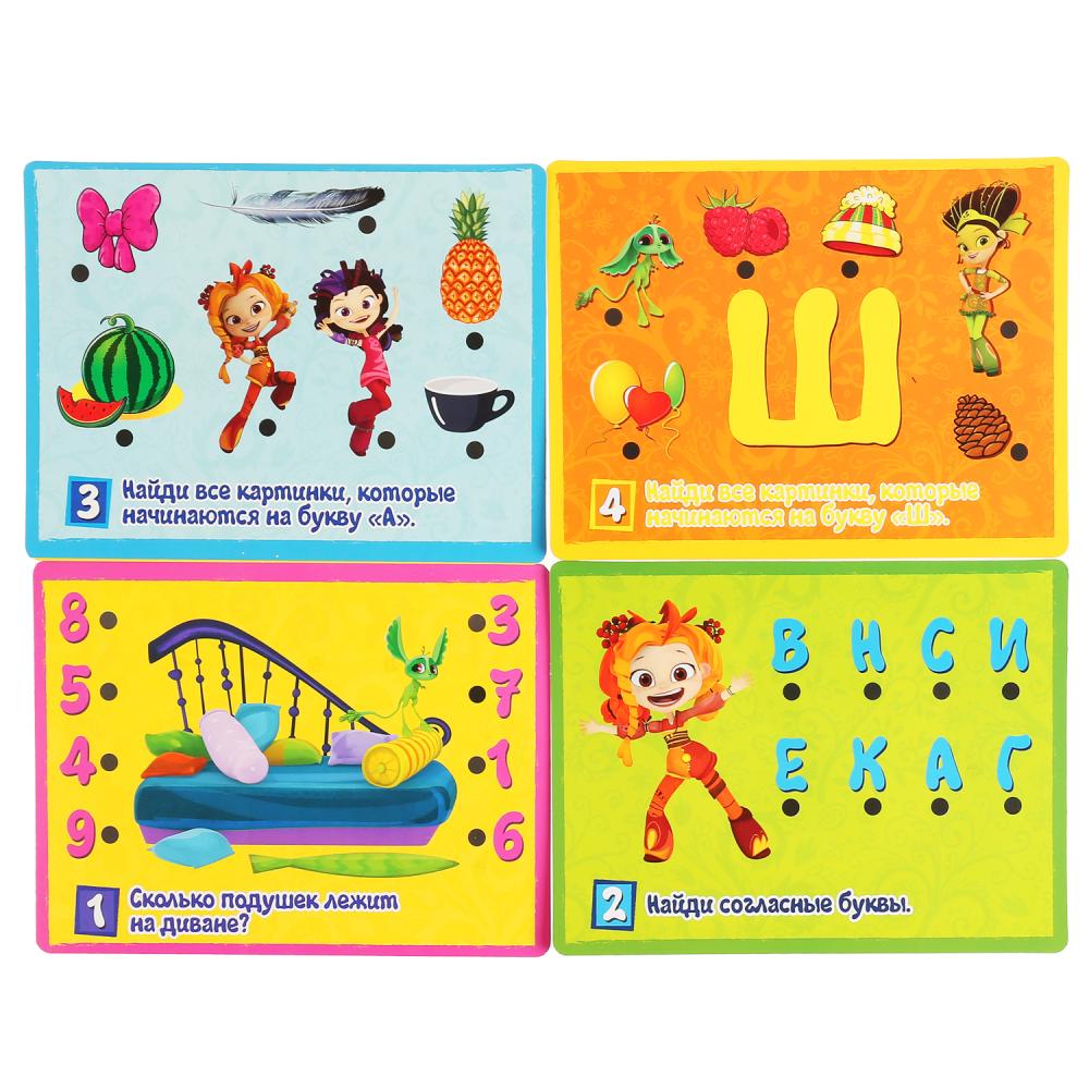 Викторина Сказочный патруль азбука и счет со светом и звуком в русс. кор. ТМ "Умка" в кор.36шт