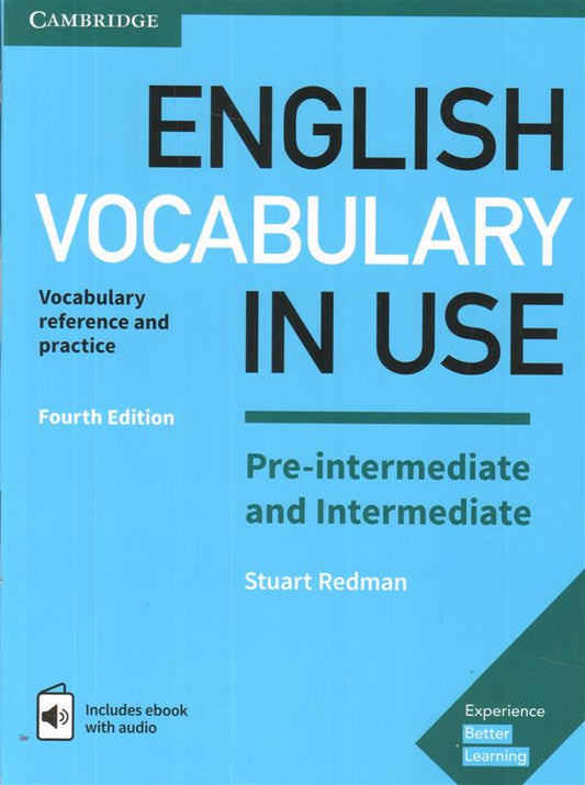 English Vocabulary in Use Pre-intermediate and Intermediate Book with answers and enhanced ebook