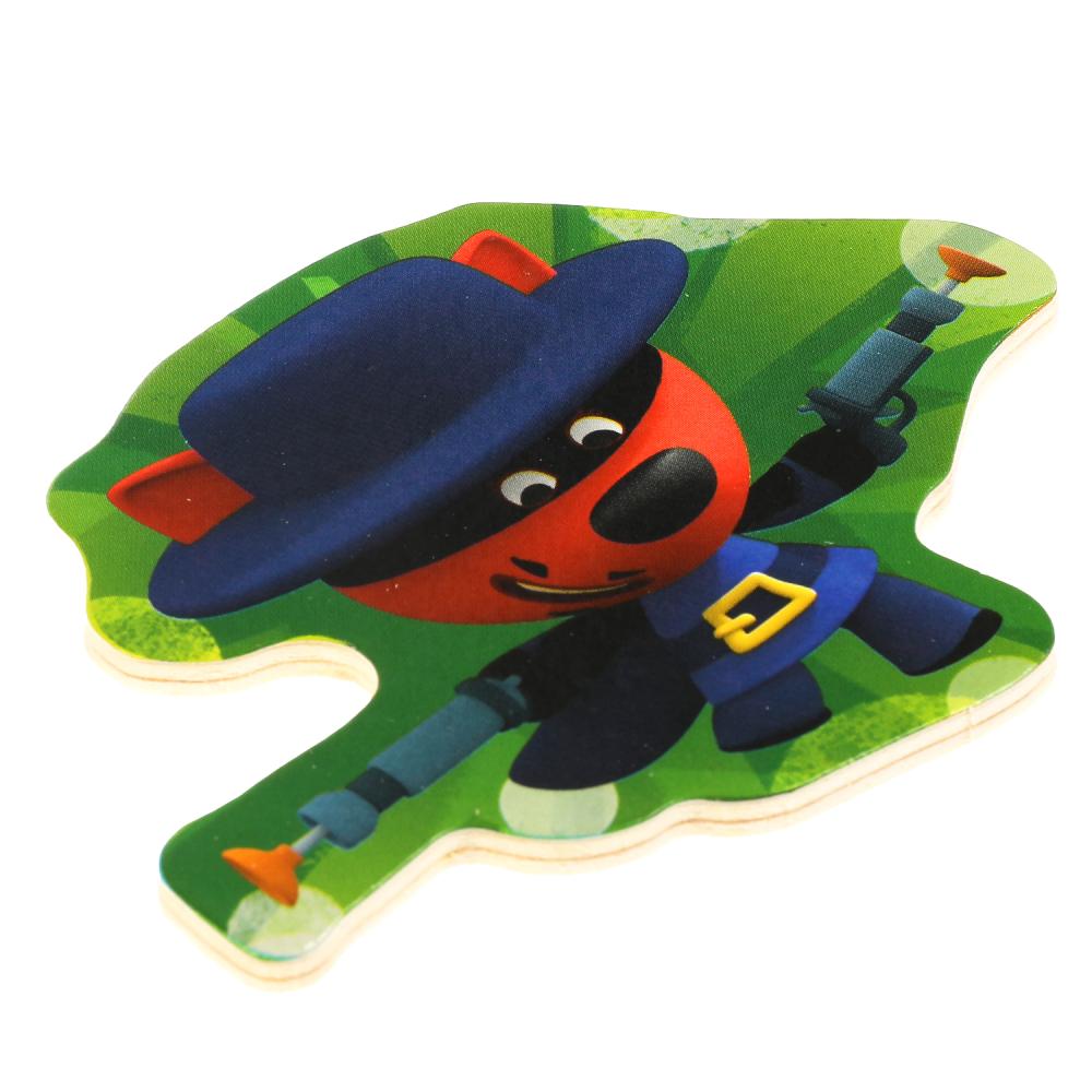 Игрушка деревянная Ми-ми-мишки вкладыш индейцы и ковбои Буратино в кор.100шт