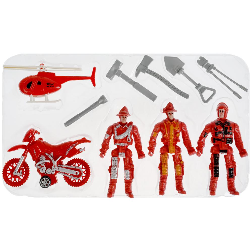 Набор солдатиков пожарные с техн.блист.28,5*24,2*3см ИГРАЕМ ВМЕСТЕ в кор.2*72шт