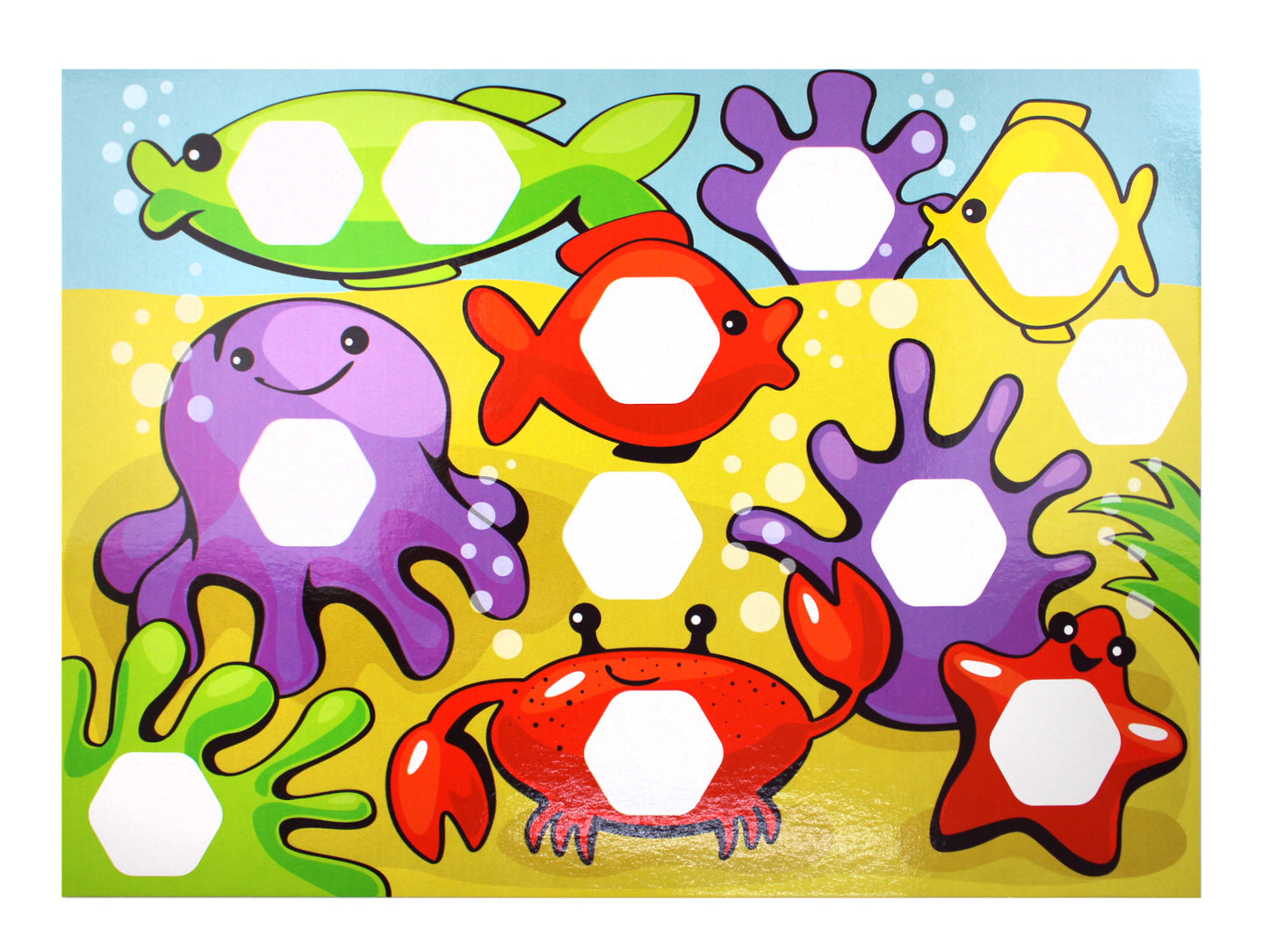 Игра настольная "Цвет в цвет" серия Baby Toys Games