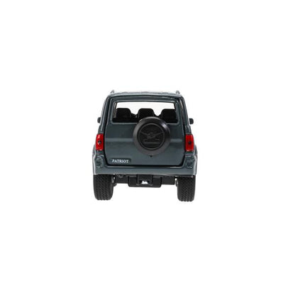 Машина металл UAZ patriot, 12 см, дв., багаж., инерц., серый, кор. Технопарк в кор.2*24шт