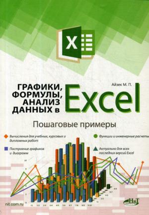 Графики, формулы, анализ данных в Excel. Пошаговые примеры