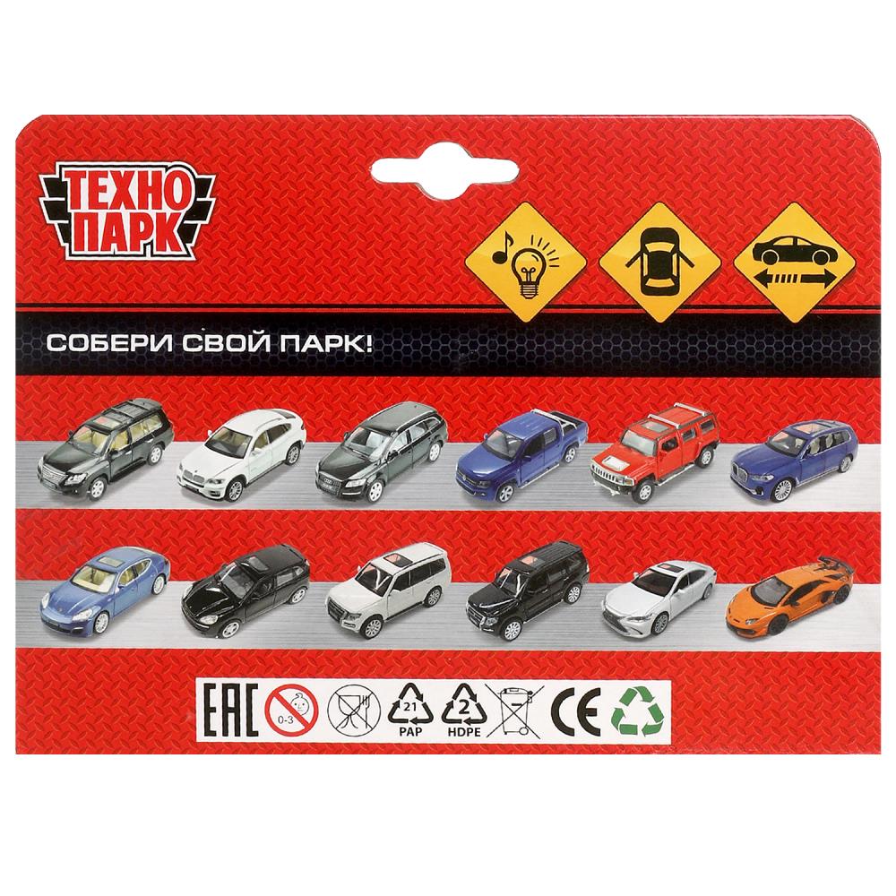 Машина металл свет-звук LEXUS es300h, 14 см, двери, инерция Технопарк в кор.2*24шт