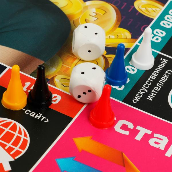 Миллионер IT-корпорации. Настольная игра 217х330х27мм. Умные игры в кор.20шт