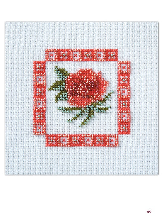 Бисерная вышивка крестом.Цветочные мотивы