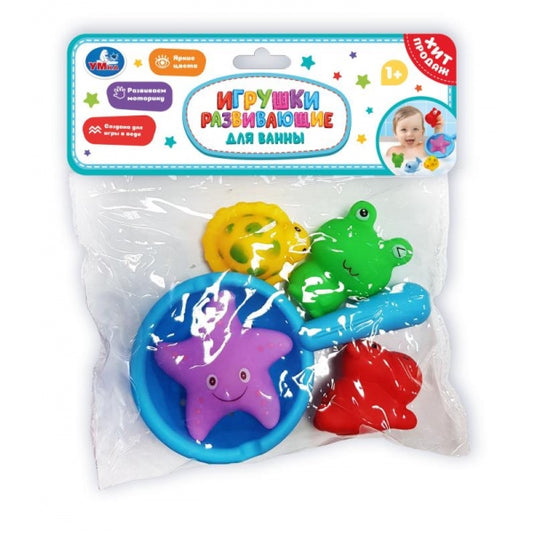 Набор игрушек для ванной хедер Умка в кор.2*144шт